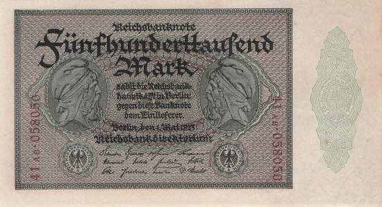 500000 Mark 1923 ro.87e AB